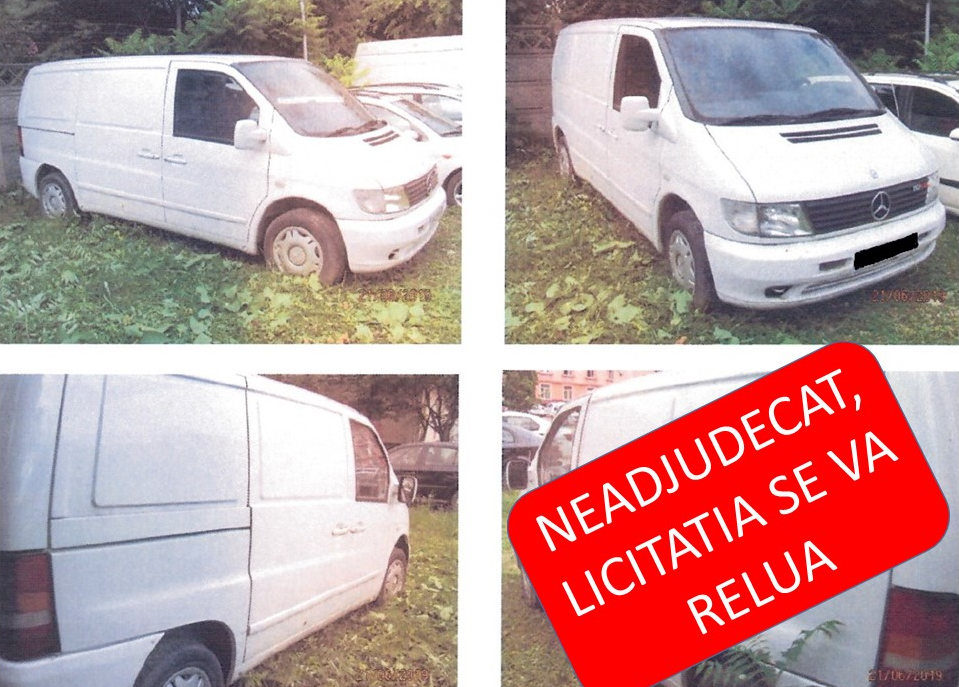 Autoturism Mercedes Benz Vito 112 CDI; an fabricație 2002 - a doua licitatie